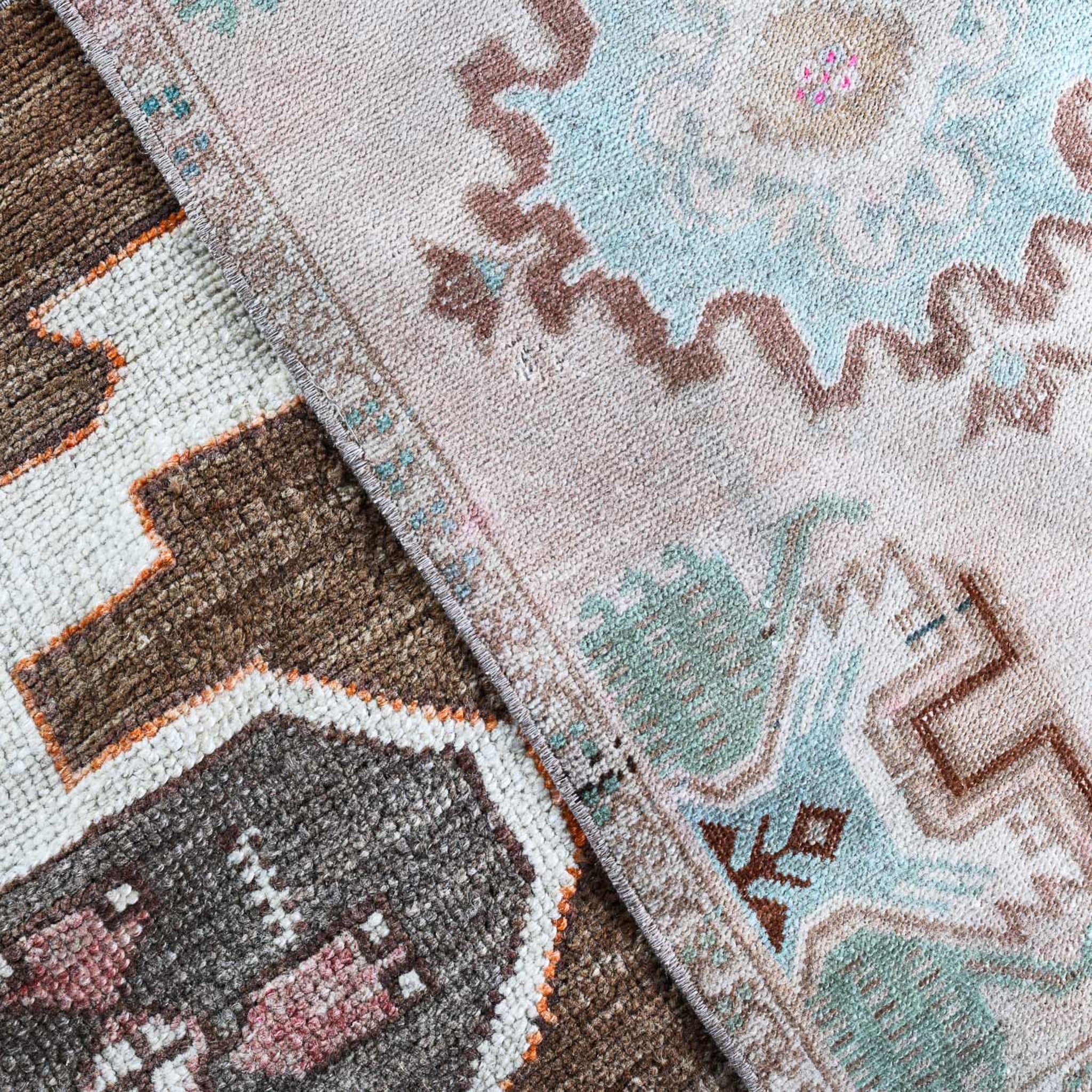 【Vintage】Hand Knit Rug 170×100 IMG_2766_2a7f3ba7-84b1-4517-
