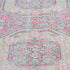 6847 Handwoven Pink and Green Long Vintage Rug 2’3x15’4
