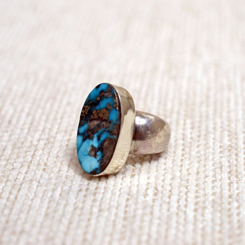 Handmade Silver & Turquoise Ring 05
