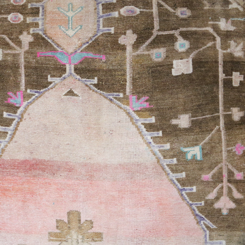 Z341 Handwoven Vintage Rug 5’4 x 8’5