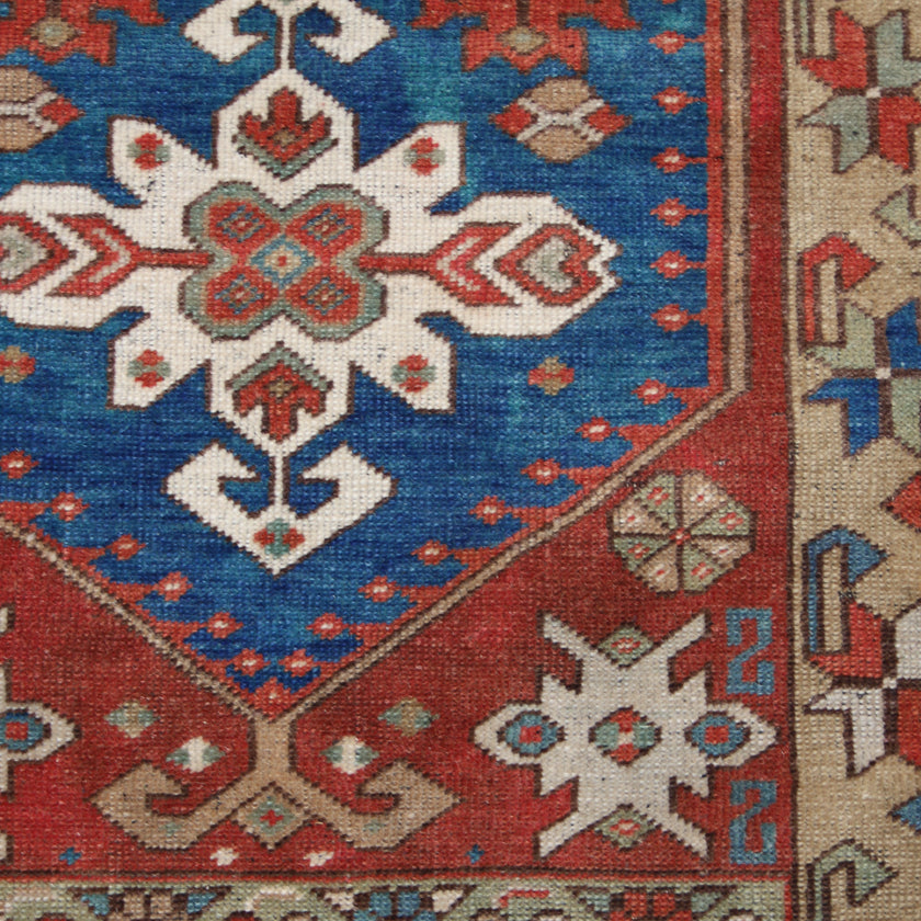 Z486 Handwoven Vintage Rug 2’2 x 3’7