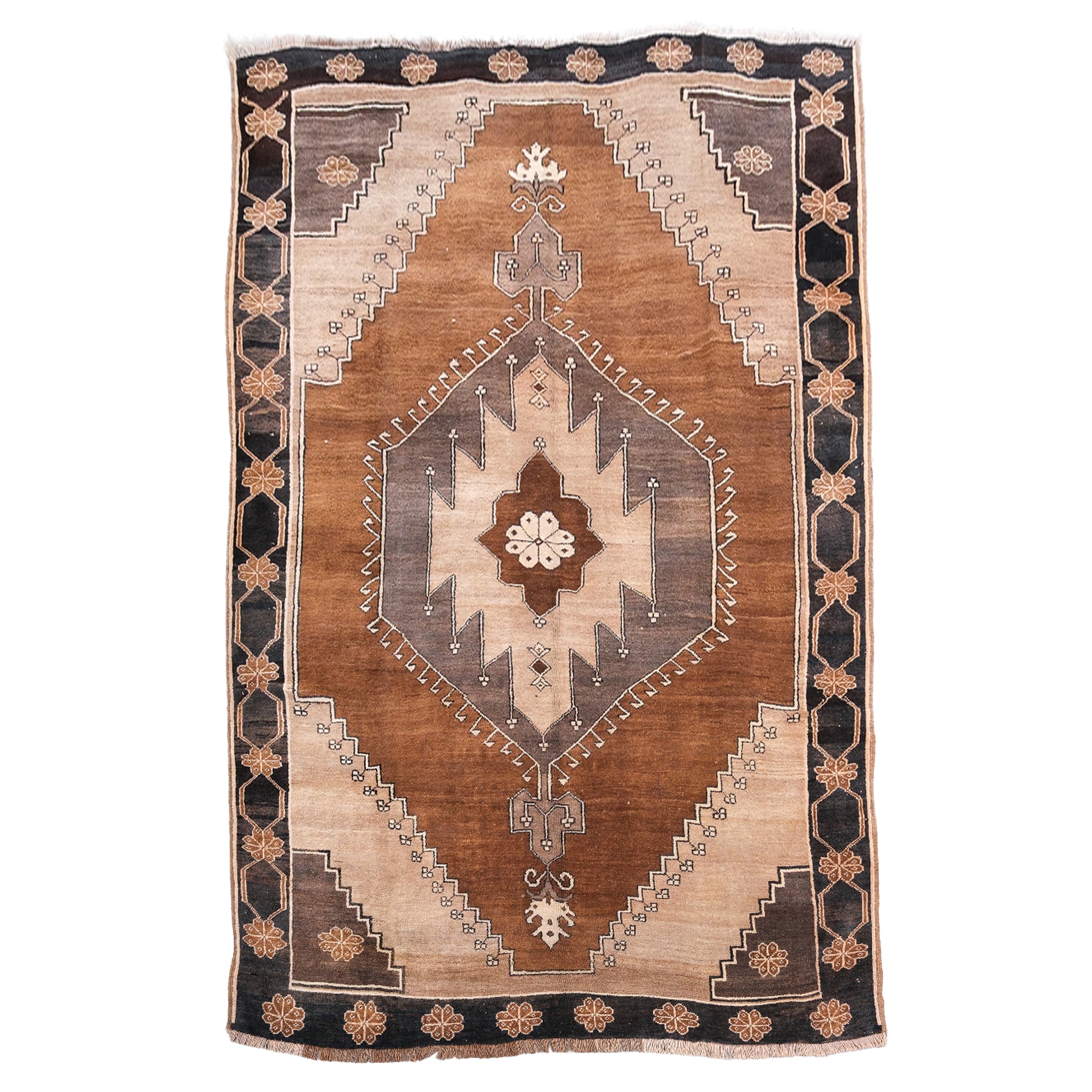 Z549 Handwoven Vintage Rug 9'1 x 12'8 – Zuma Imports