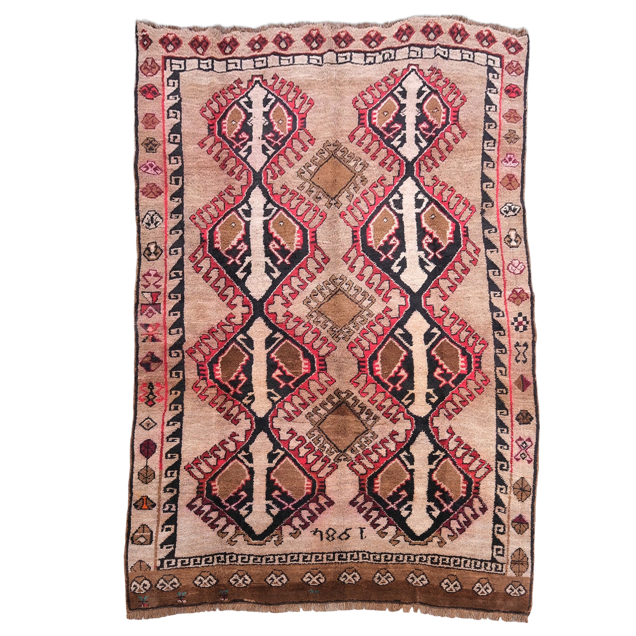 44.5×101 \"Play with ” ViNTAGE RUG Amazon.com: YARNSCAPE Vintage 9' x 12' Washable Area Rug