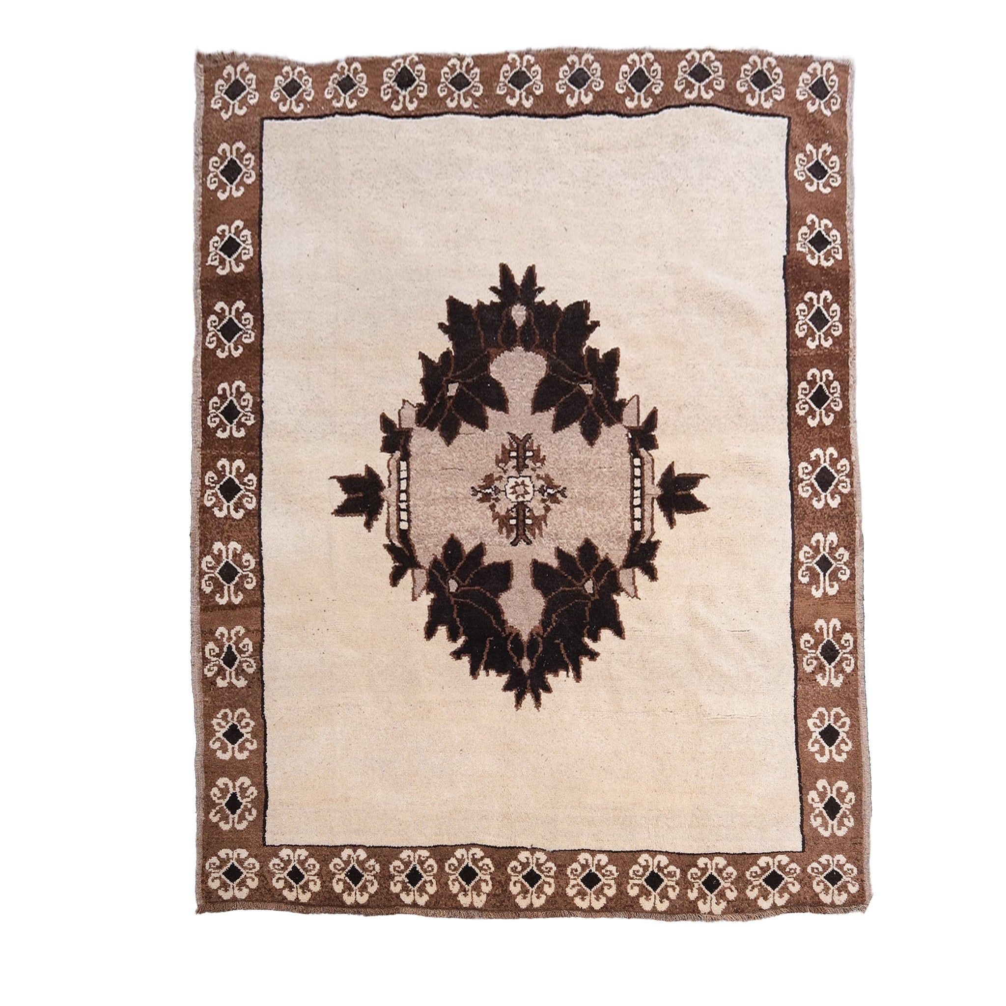 Z552 Handwoven Vintage Rug 7'5 x 8'10 – Zuma Imports
