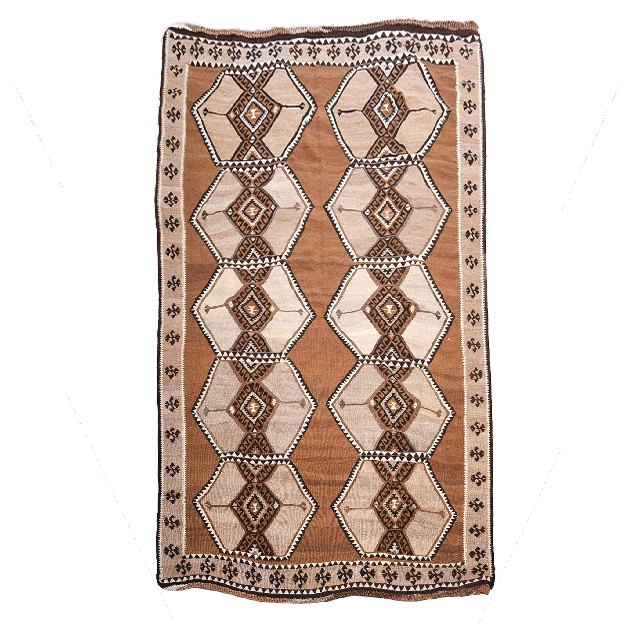Z555 Handwoven Vintage Rug 8'7 x 12'6 – Zuma Imports