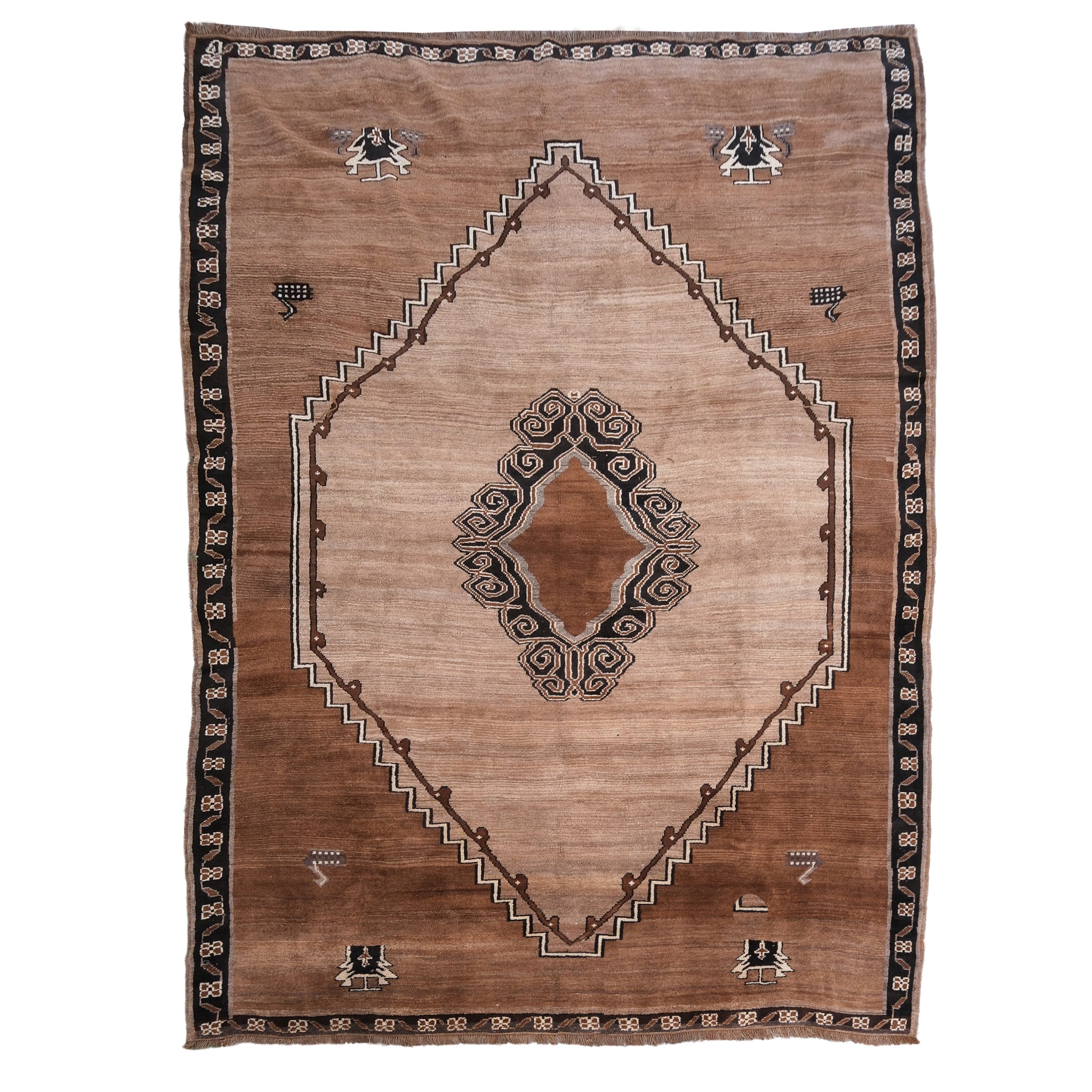 Z581 Handwoven Vintage Rug 10 x 13 – Zuma Imports