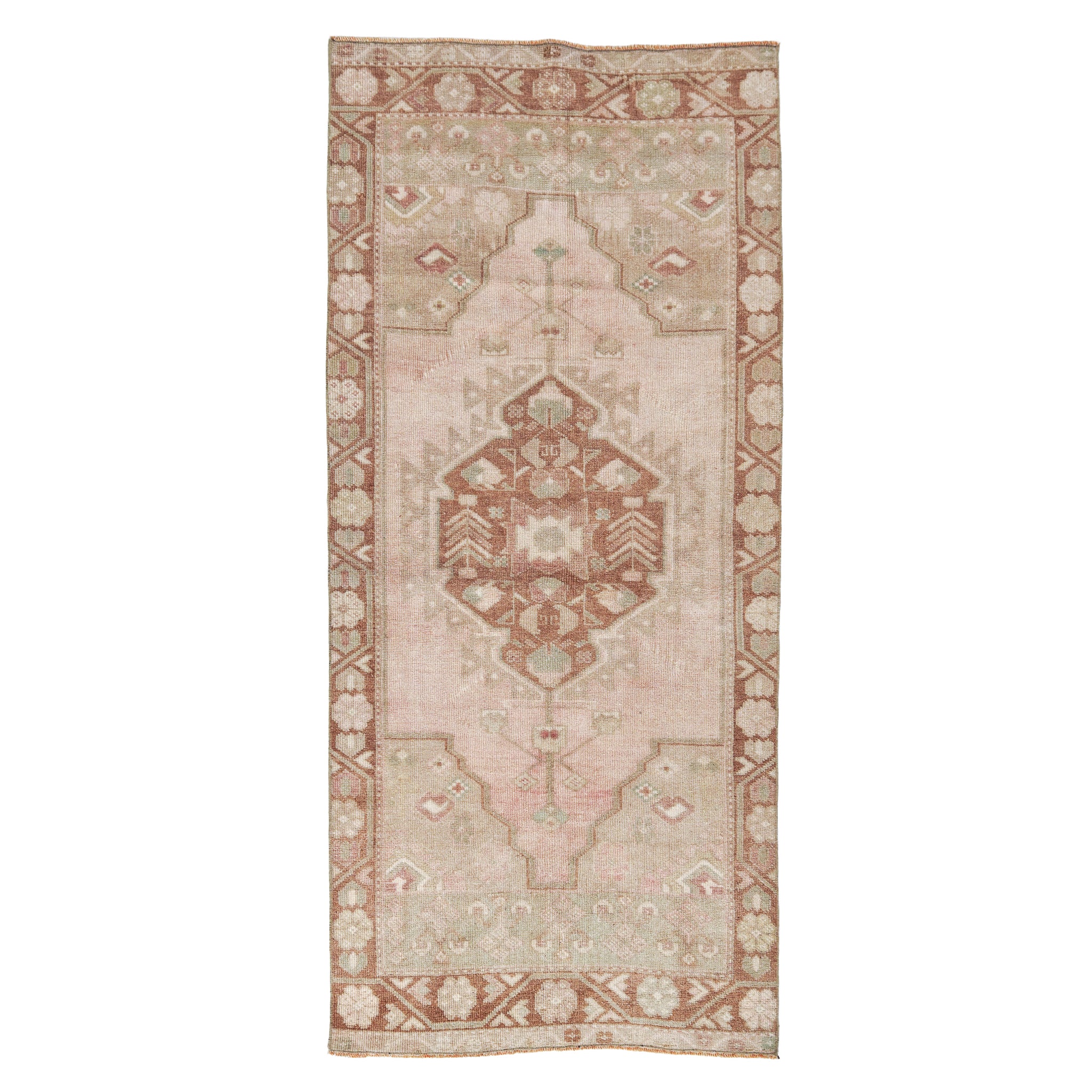 Z982 Handwoven Vintage Rug 2'9 x 6'3 – Zuma Imports