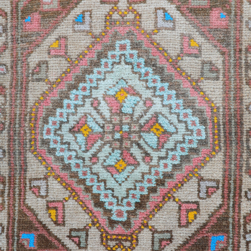 ZM156 Handwoven Vintage Rug 1’8x3'3