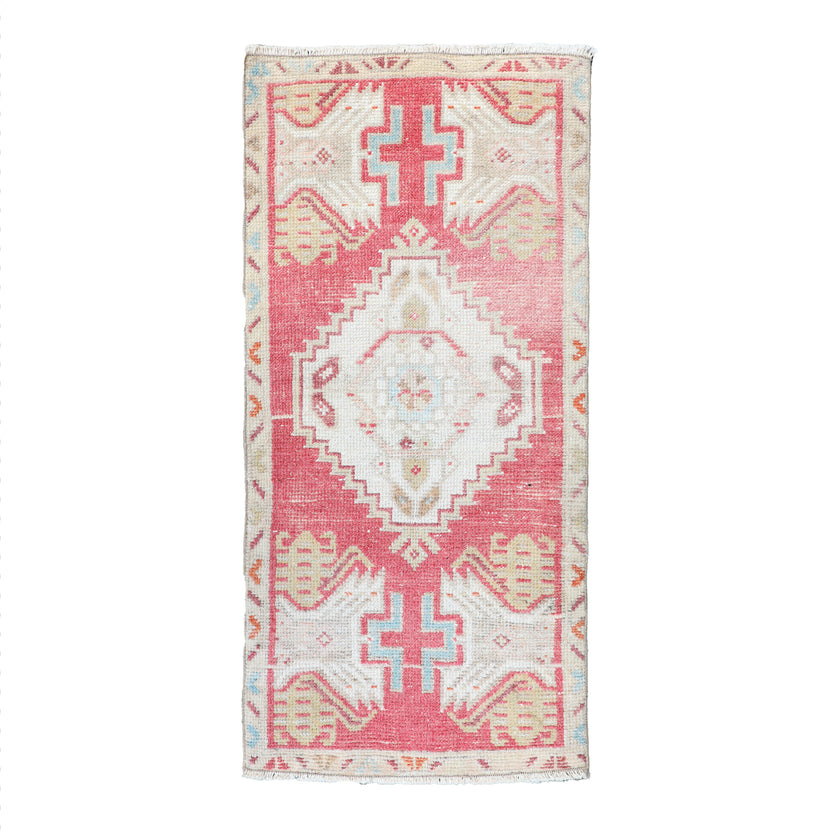 ZM197 Handwoven Vintage Rug 1’6x3'2