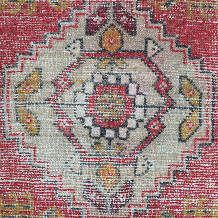 ZM205 Handwoven Vintage Rug 1’7x3'1