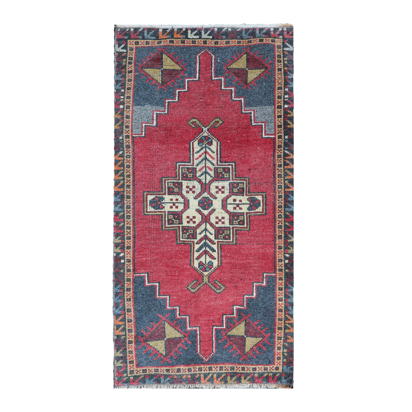 ZM208 Handwoven Vintage Rug 1’8x3'4