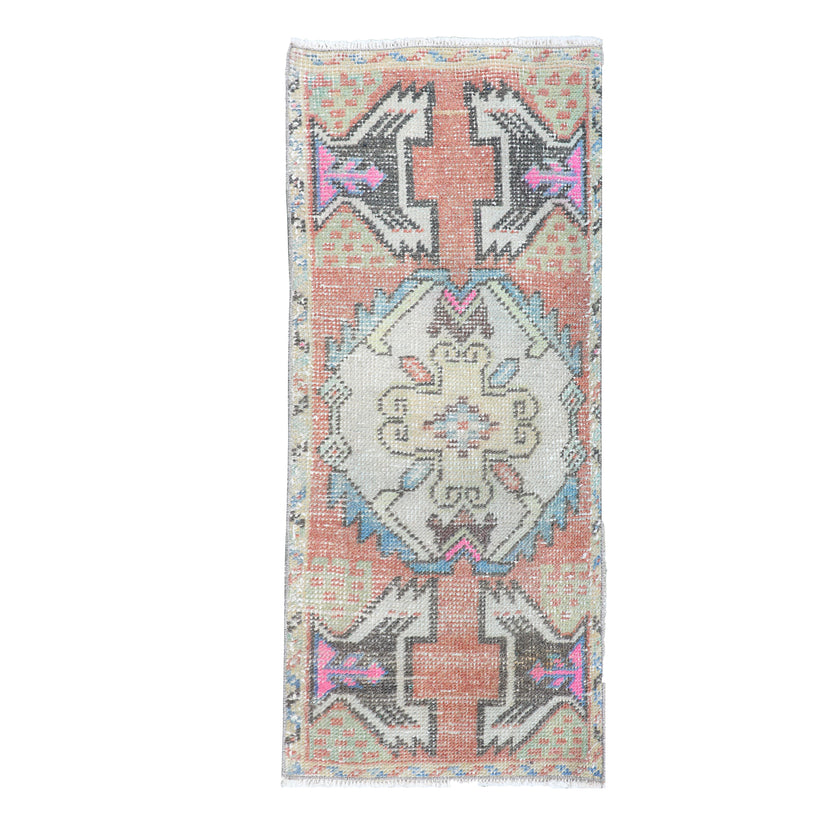 ZM220 Handwoven Vintage Rug 1’7x3'1