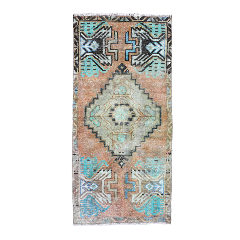 ZM224 Handwoven Vintage Rug 1’6x3'2