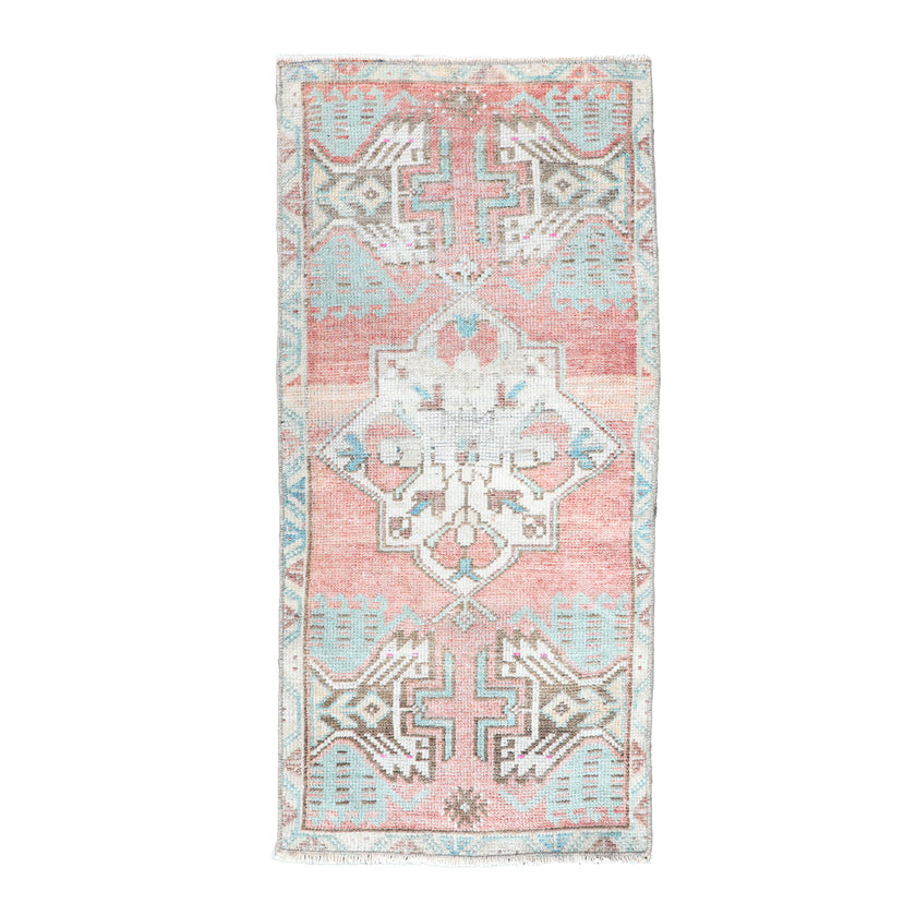 ZM227 Handwoven Vintage Rug 1’6x3