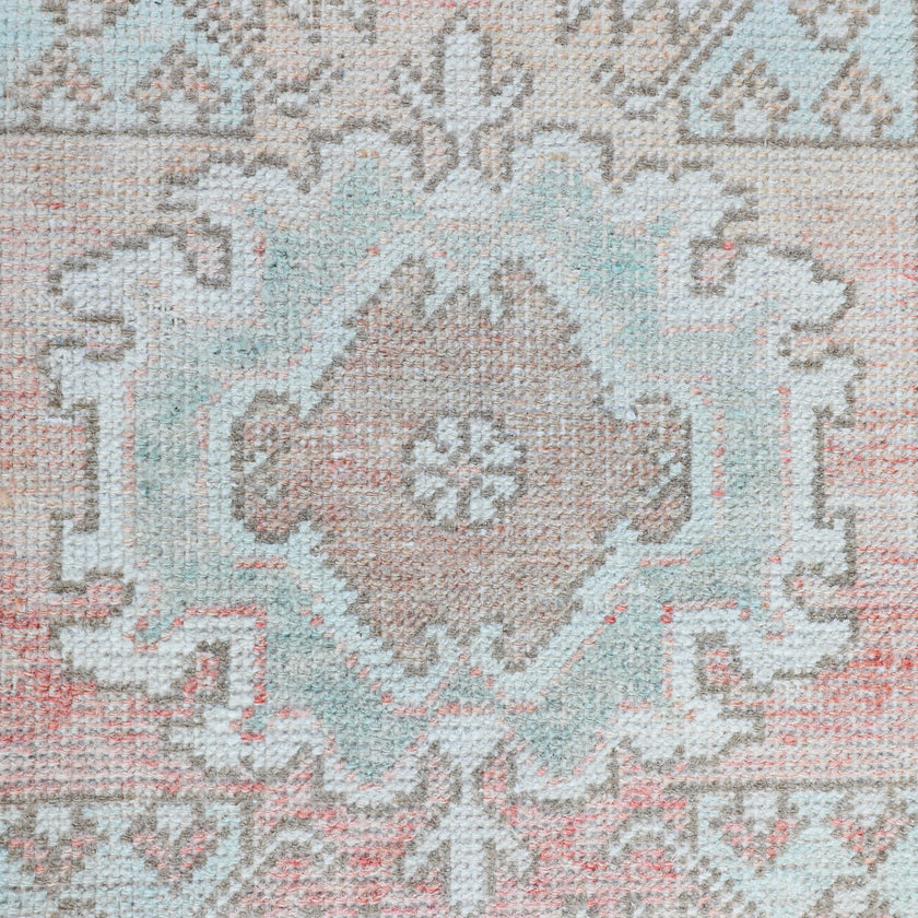 ZM247 Handwoven Vintage Rug 1’5x2'9