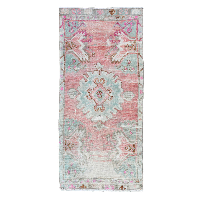 ZM259 Handwoven Vintage Rug 1’8x3’7