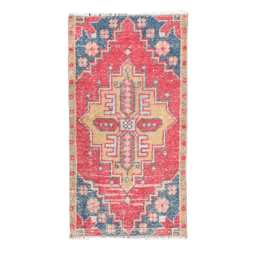 ZM261 Handwoven Vintage Rug 1’8x3