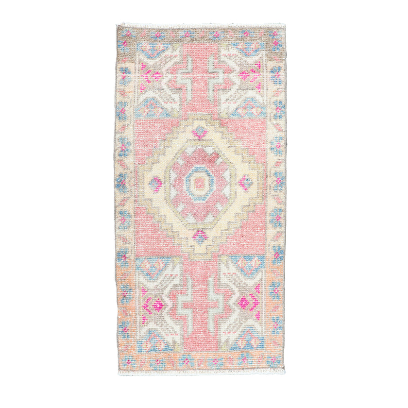 ZM271 Handwoven Vintage Rug 1’5x2’10