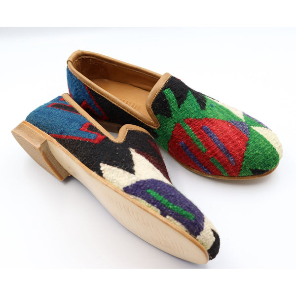 #4007 Handmade Kilim Loafer - Size 40