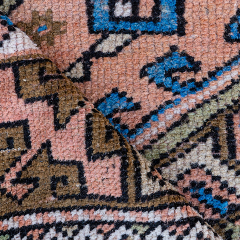 5074 Handwoven Vintage Rug 4'1x5'7