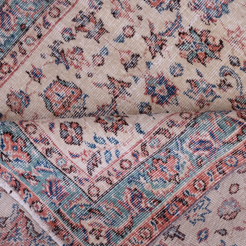 6336 Handwoven Vintage Rug 4x6'1