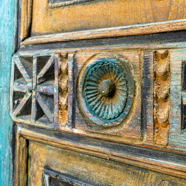 Hand Carved Doors and Medallions