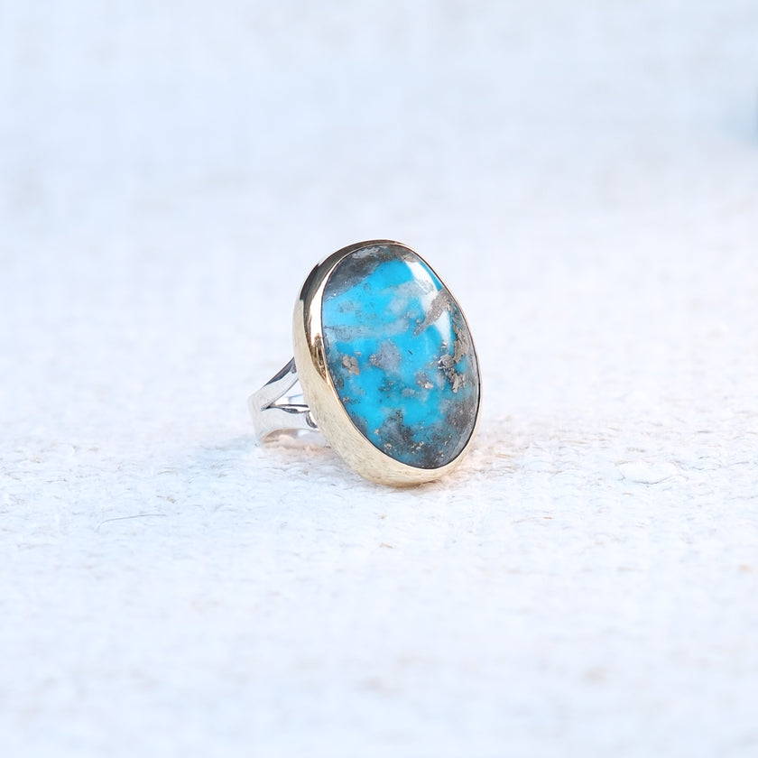 Handmade Turquoise Ring 114