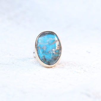 Handmade Turquoise Ring 114
