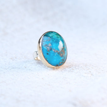 Handmade Turquoise Ring 117