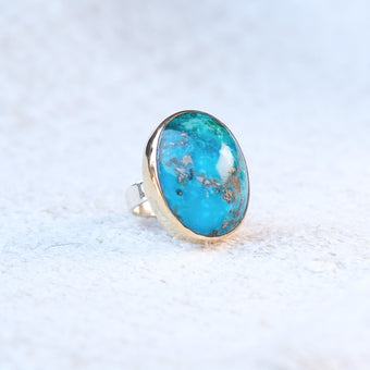 Handmade Turquoise Ring 117