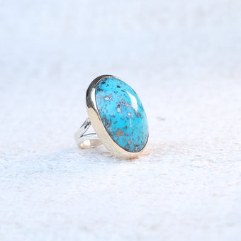 Handmade Turquoise Ring 123