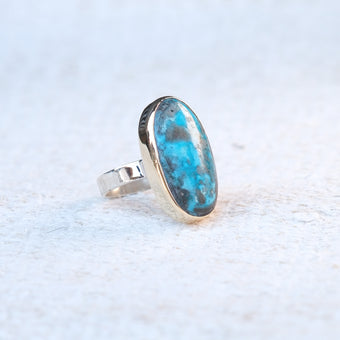Handmade Turquoise Ring 124