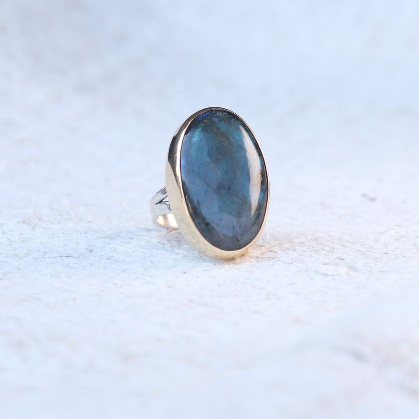 Handmade Labradorite Ring 125