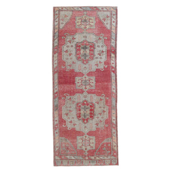 12651 Handwoven Vintage Rug 4’7 x 11’5