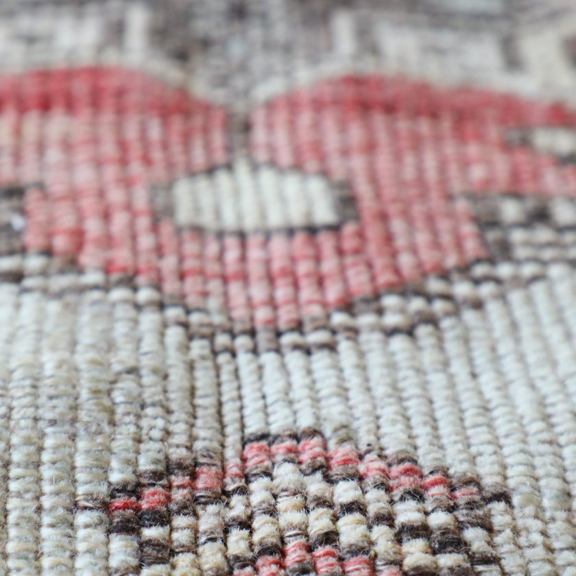 12651 Handwoven Vintage Rug 4’7 x 11’5