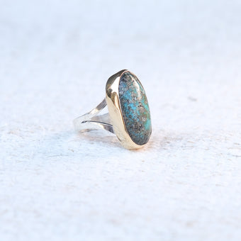 Handmade Turquoise Ring 128