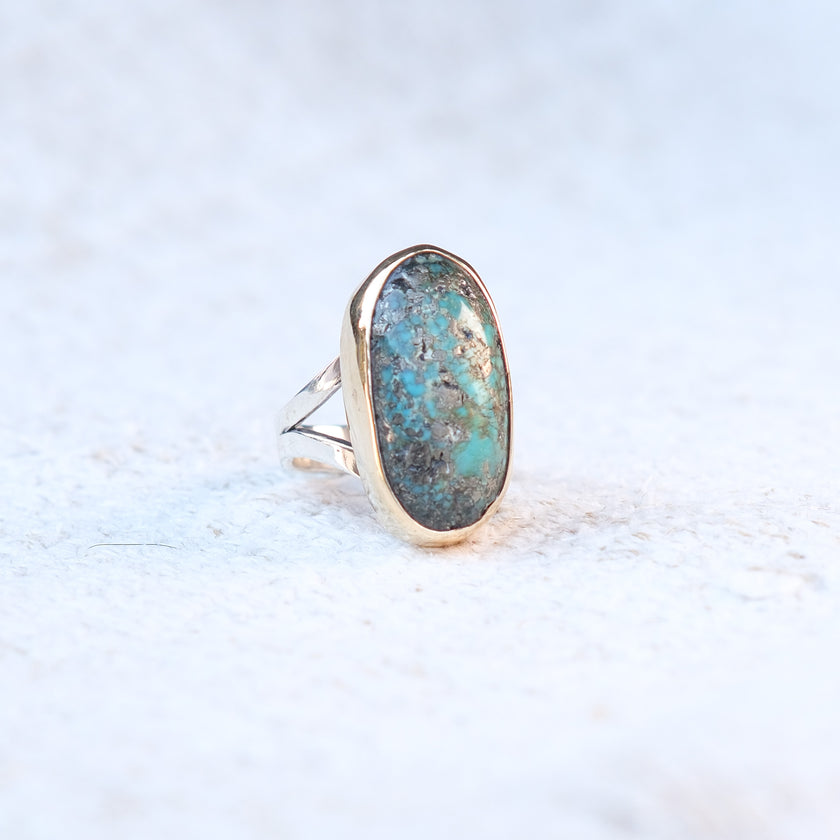 Handmade Turquoise Ring 128