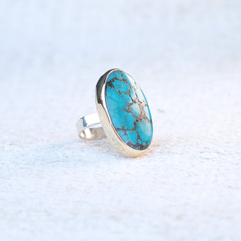 Handmade Turquoise Ring 129