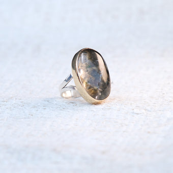 Handmade Phantom Quartz Ring 137