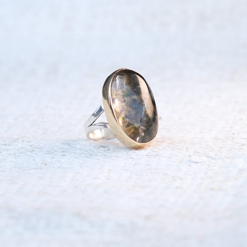 Handmade Phantom Quartz Ring 137