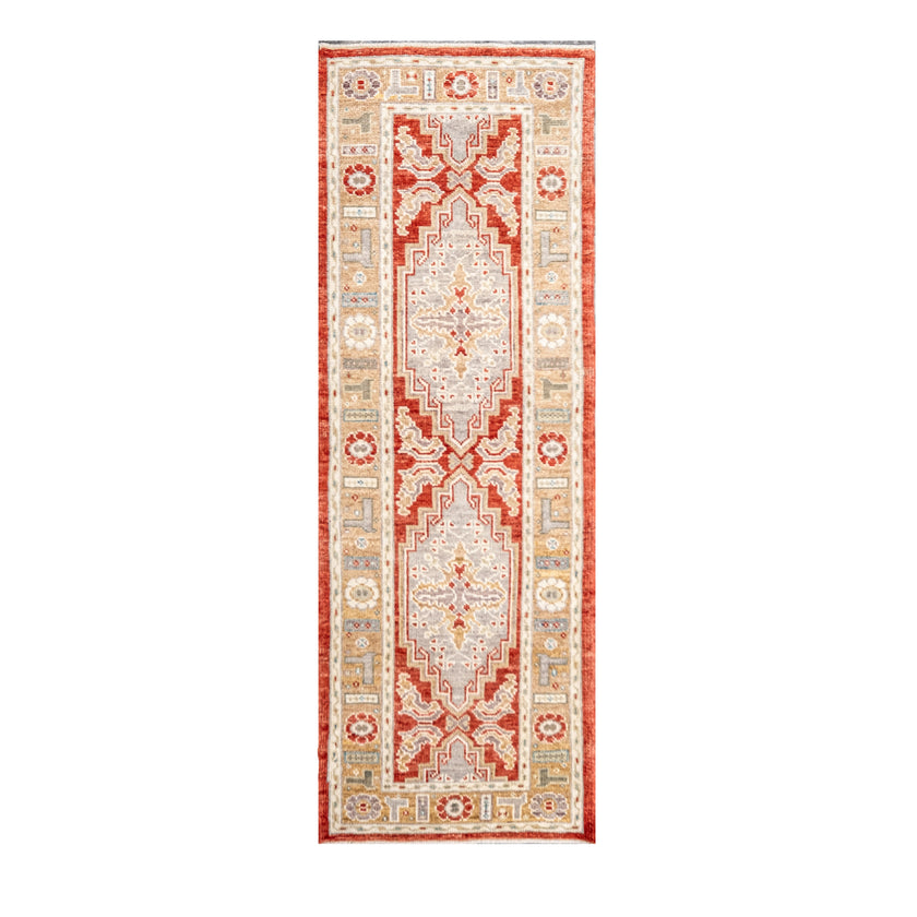 14232 Handwoven Rug 2'8x7’6