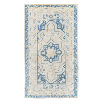 14259 Handwoven Vintage Rug 3’8 x 6’3