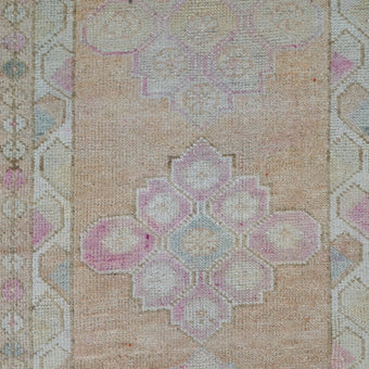 14319 Handwoven Vintage Rug 2’9x13’10