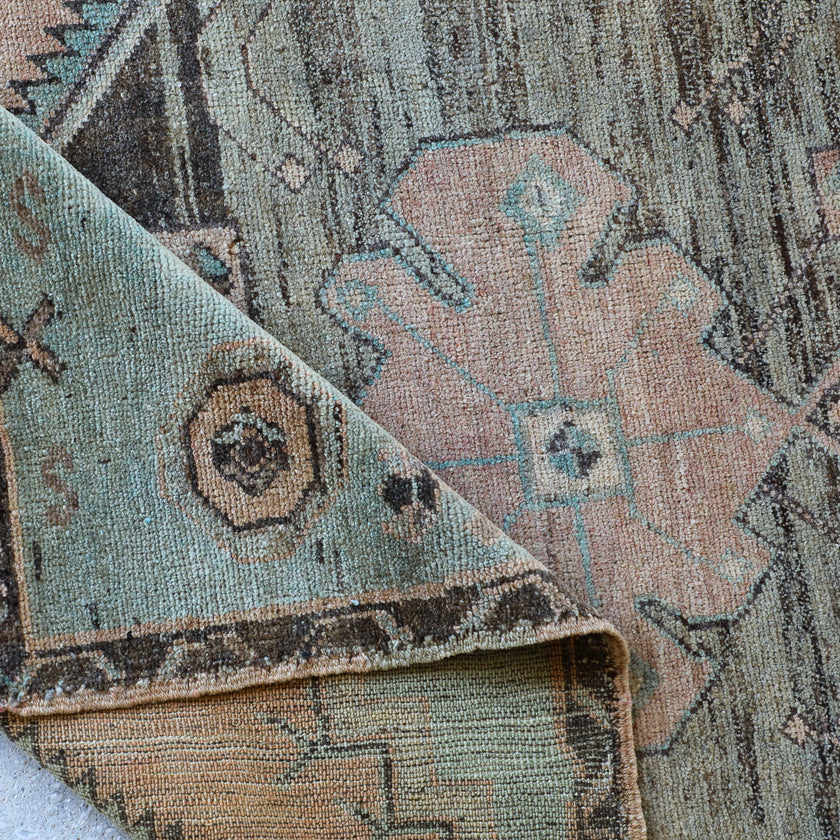 14473 Handwoven Vintage Rug 3’4 x 12’8
