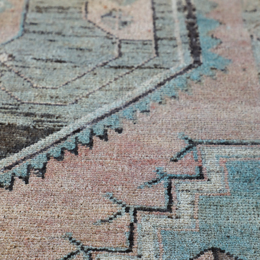 14473 Handwoven Vintage Rug 3’4 x 12’8