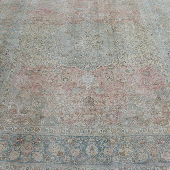 15299 Handwoven Vintage Rug 10’4x15’4