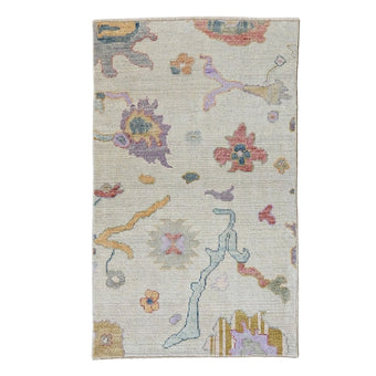 15309 Handwoven Rug 3 x 4’11