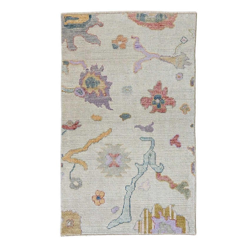 15309 Handwoven Rug 3 x 4’11