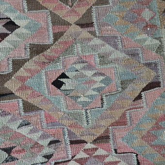 15327 Handwoven Vintage Rug 2’10x14’4