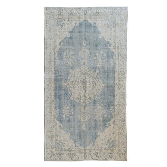 15366 Handwoven Vintage Rug 4’6 x 8’3